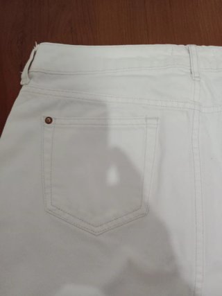 Minifalda blanca Mango