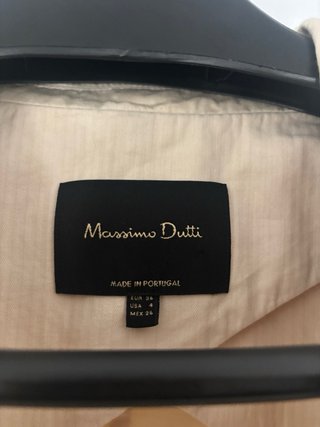 Americana Massimo Dutti Beige