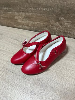 Zapatos Flamenco Tacón Cubano Talla 35