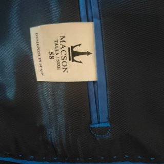 Traje Macson Negro Hombre