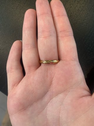 Anello Mini Kate Blu