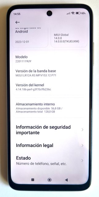 Xiaomi Redmi 10 2022 128GB Blanco