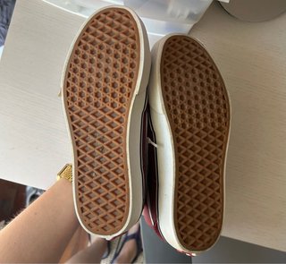 Zapatillas Vans Sk8-Hi Plataforma Granate