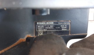 Lijadora Black & Decker BD 83 500W