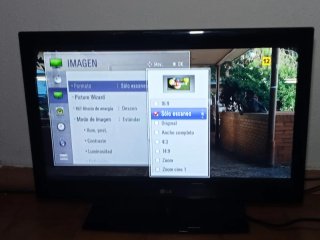 Televisión LG 32LE3300 SIN AUDIO SIN MANDO