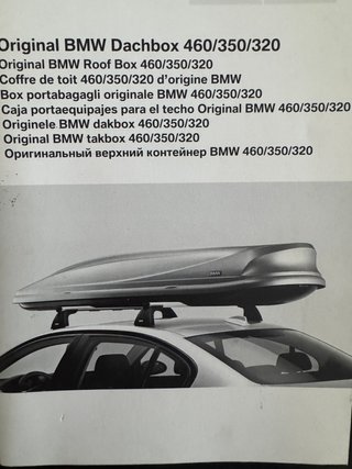 Caja portaequipajes BMW