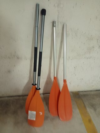 Kayak hinchable 2 plazas Decathlon + accesorios