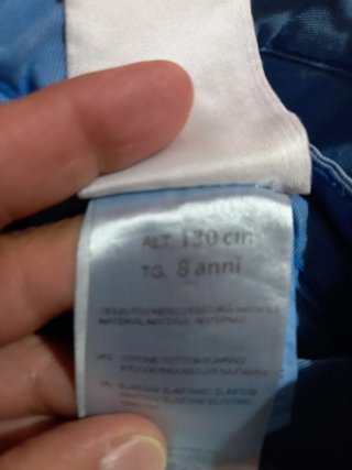 Jeans bambina 8 anni azzurri