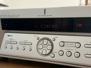 Amplificador Sony STR 475 Plata