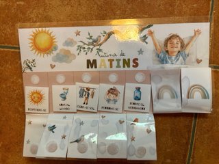 Kit Rutinas Diarias Infantil Pictogramas