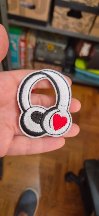 Parches Ropa Música