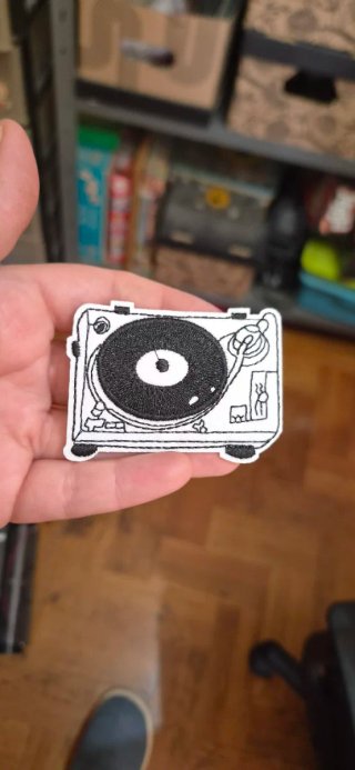 Parches Ropa Música