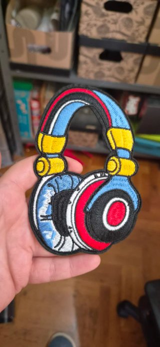 Parches Ropa Música