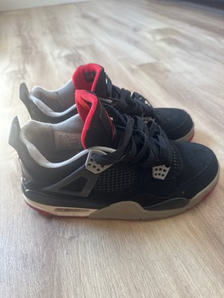 Jordan 4 Negro Rojo