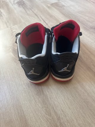 Jordan 4 Negro Rojo