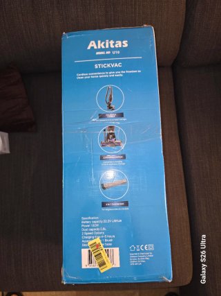 Aspiradora Akita Stickvac U10
