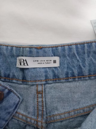Shorts vaqueros Zara azules