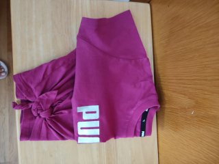 Camiseta Puma Rosa y Plateada