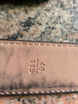 Cintura Louis Vuitton Damier Graphite
