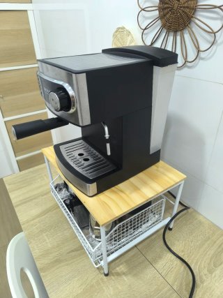 Cafetera espresso de brazo + Complementos