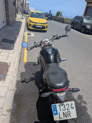 Zontes G125 Scrambler Negra/Gris