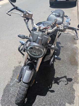 Zontes G125 Scrambler Negra/Gris