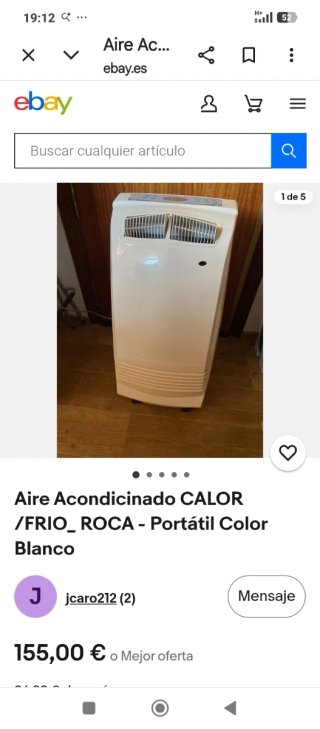 Aire Acondicionado Inverter Blanco más barato no