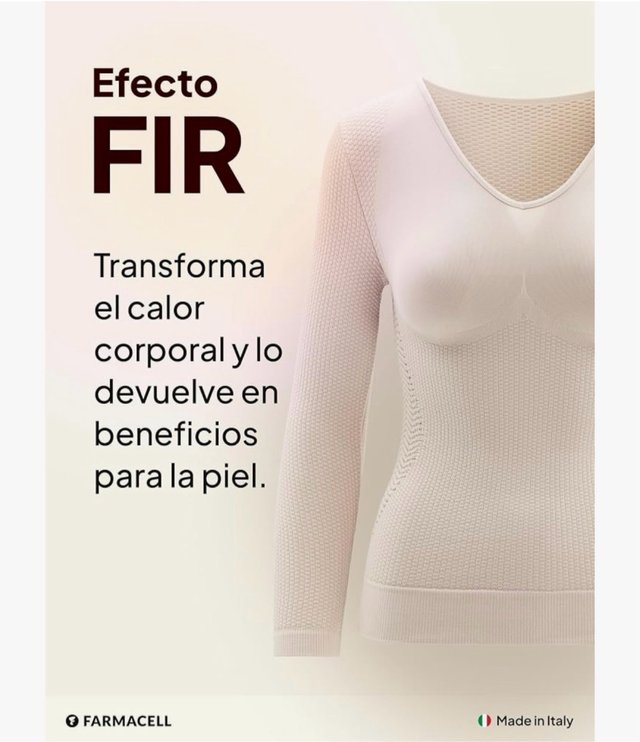 Farmacell Camiseta Larga Mujer Anticelulitis FIR