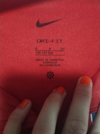 Chaqueta Nike Atlético de Madrid Talla S 128-137