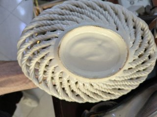 Cesto Frutta Ceramica Vetro