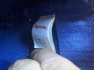 Bolso bandolera Supreme azul