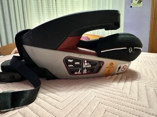 Alzador Isofix con adaptador cinturón