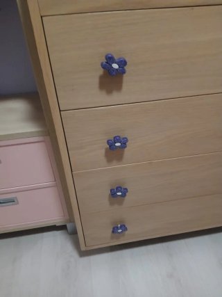 Cajonera Roble 4 cajones madera