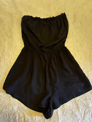Mono corto H&M negro bandeau suelto veraniego