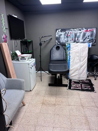 Barberia equipada y lista para trabajar