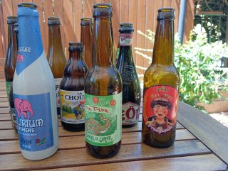 Collezione 20 bottiglie birra vuote