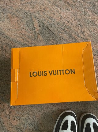 Scarpe Louis Vuitton Skate Nere Bianche
