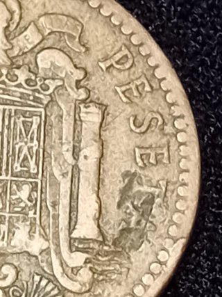 Moneda Antigua una peseta 1953