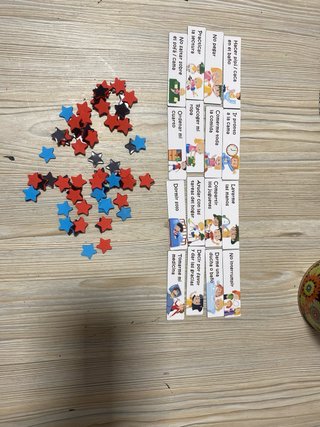 Tabla de recompensas para niños
