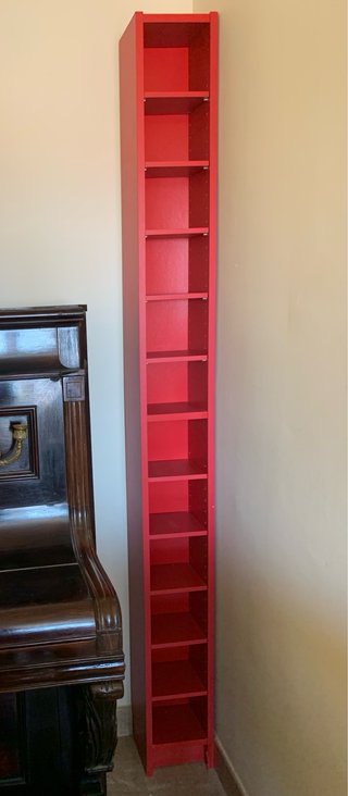 Estantería Ikea Roja