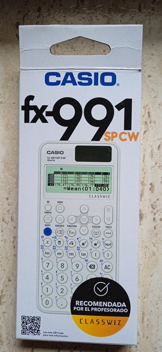 Calculadora Casio FX-991SPCW Casi Nueva-quasi nova