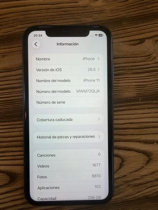 iPhone 11 256GB Negro
