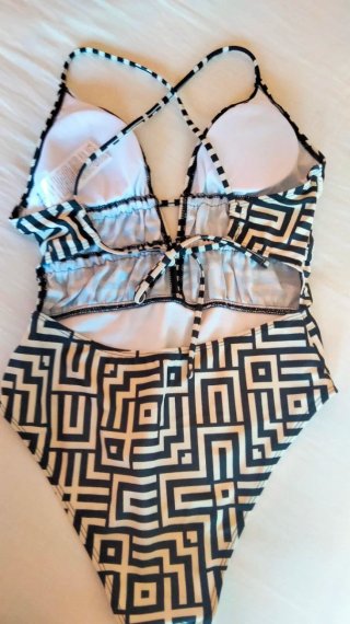 Bañador Mujer Talla S Geométrico