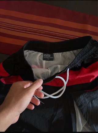 Bañador Polo Ralph Lauren Negro/Rojo