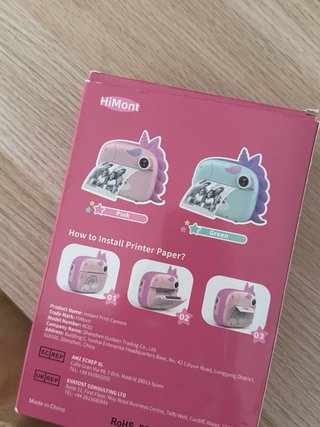 Cámara Impresora DIY HiMont Niños