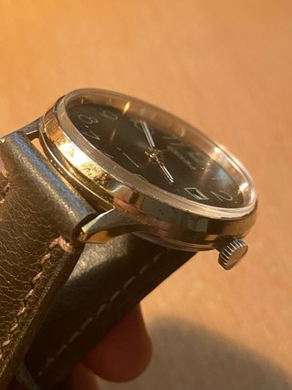 Reloj Slava Oro y Verde