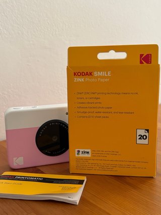 Camara digital Kodak Printomatic Rosa
