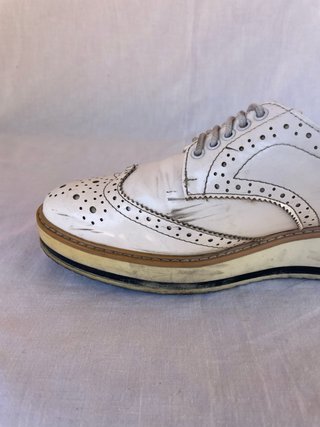 Stringate bianche Cara Gioia platform - 40