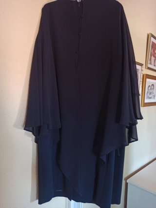 Vestido PUNTO ROMA T-44 Negro
