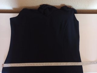 Vestido PUNTO ROMA T-44 Negro
